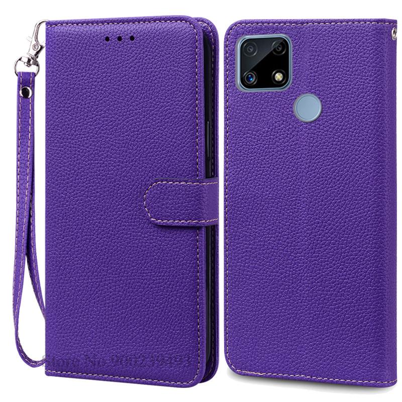 Чехол RealmeC25 C25 s C25 Y, силиконовый кожаный чехол-кошелек для OPPO Realme C25, чехол C25S Fundas для Realme C25Y, чехол Fundas