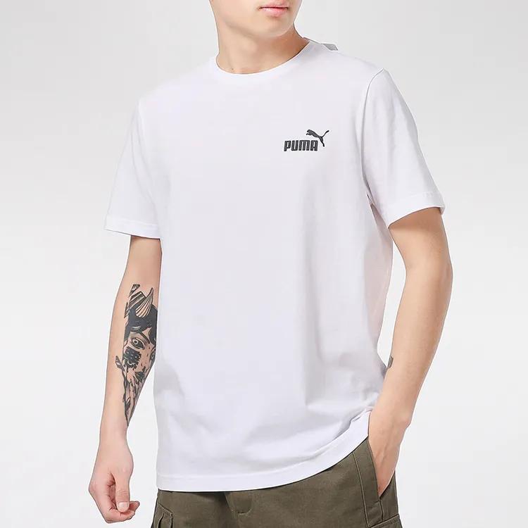 PUMA T Shirts Men's Crew Neck Moderate (Unisex) T-Shirts 845925 02