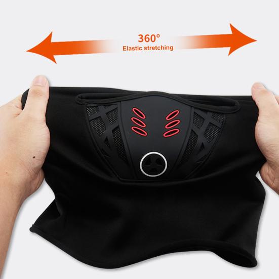 Балаклава, защита для лица, супермягкая, эластичная, плюшевая подкладка, ветрозащитная, для холодной погоды, зима, теплая, велосипедная, полная защита для лица