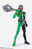 TAMASHII NATIONS Kamen Rider W Cyclone Joker Fuuto Tantei Аниме Память 145мм ПВХ АБС Ткань Окрашенная Подвижная Фигурка S.H.Figuarts (Синкочоу