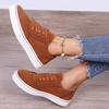 2024 New Sneakers Women Flat Casual Sneaker Spring Fashion Versatile Lace Up Walking Women Shoes