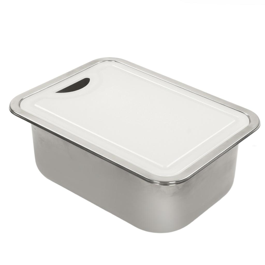 Раковина для RV из нержавеющей стали  марки 304, кухонная раковина для мытья рук, комплект с акриловой разделочной доской