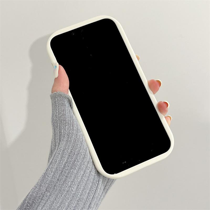 Кремовая текстура, волнистый край, мягкий силиконовый чехол, чехол для телефона для iPhone Samsung Huawei Honor Xiaomi Redmi Infinix Tecno, мягкая задняя крышка