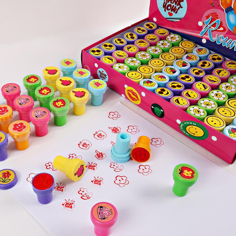 Печать мультфильма штамп для детей: Милые выражения лиц животных для наград и поощрительных подарков в детском саду