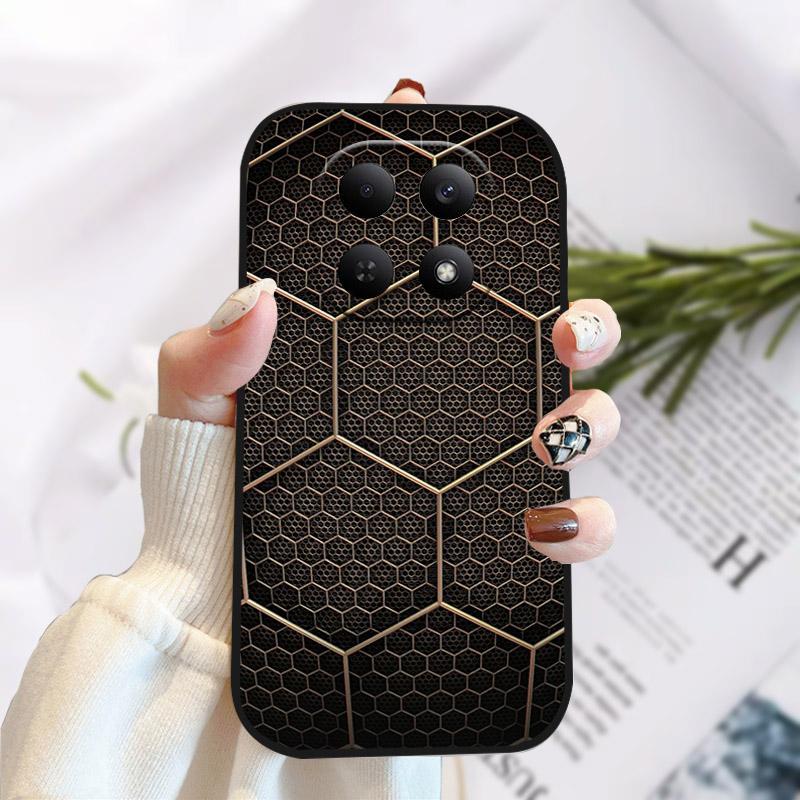 Ударопрочный чехол для Xiaomi Redmi Note 15 Pro Plus Pro+ Роскошный мягкий силиконовый ТПУ задняя крышка для Redmi Note15 Fundas Note15Pro Capa
