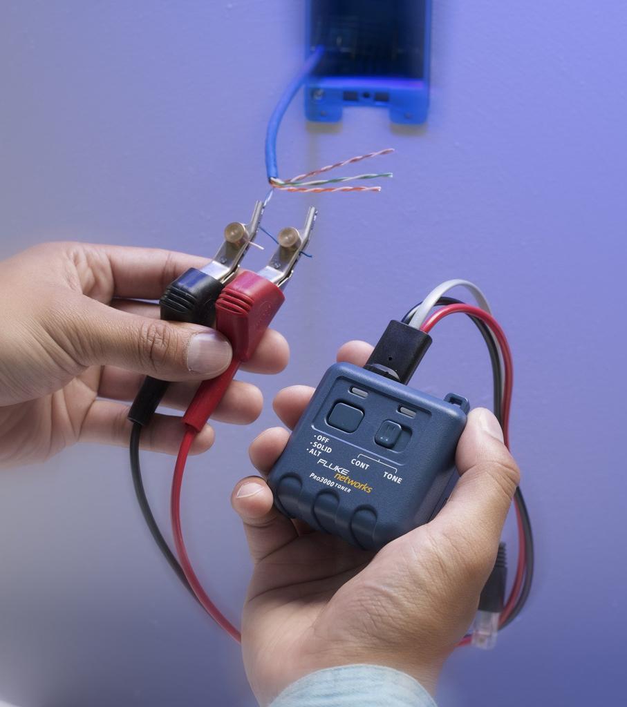 Fluke Networks Pro3000 Analog Tone and Probe Kit 26000900 [Genuine]