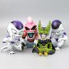 BANDAI Dragon Ball Z Вертикальный Средний Палец Магический Человек Бу Фигурка Действия Модель ПВХ Игрушки Коллекционная Декорация Аниме Фигурка