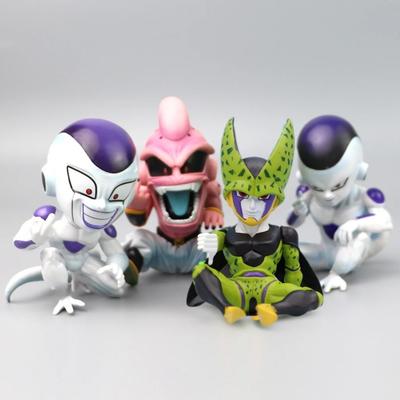 BANDAI Dragon Ball Z Вертикальный Средний Палец Магический Человек Бу Фигурка Действия Модель ПВХ Игрушки Коллекционная Декорация Аниме Фигурка