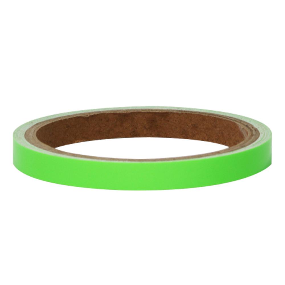 2PCS Fluorescent Stickers Tape Green Luminous Tape Staircase Fire Warning Glow In the Dark Can Be Cut Night Light Strip Wall