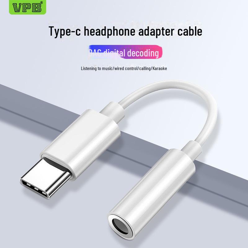 VPB Type-C To 3.5mm Headphone Adapter for Xiaomi and Huawei
