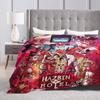 VOX H-Hazbin Hotel Alastor Game Warm Soft Blanket Travel Office Plush Bedding Throws Fluffy Couch Bed Flannel Bedspread