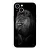 Black Tpu Case For Vivo Y21 Y51A 2021 Y21S Y33S Y51 2020 Y51S Y53s 4G Y72 5G Back Cover Animals The Lion