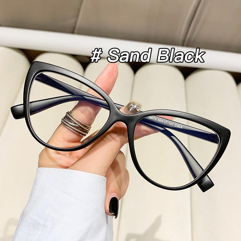 Сверхлегкие очки для чтения «кошачий глаз» с защитой от синего света для женщин, антиусталостные, для пресбиопии, прозрачные модные очки, Okulary