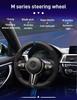 New Steering Wheel For BMW Series F20 F22 F23 F30 F31 F32 F33 F36 M3 F87 M2 F80 M3 F82 F83 Upgrade Steering Wheel With Half Alcantara Leather