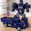 Transforming Robot Truck Toy: Inertial Transporter for Kids