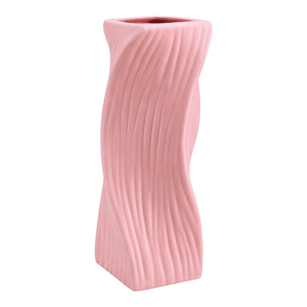 Twisted Design Flower Vase Home Decor Irregular Vases Pots Hydroponic Bottle Desktop Decoration