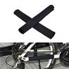 2Pcs Cycling Bicycle Bike Frame Chain Stay Protector Guard Nylon Pad Cover Wrap