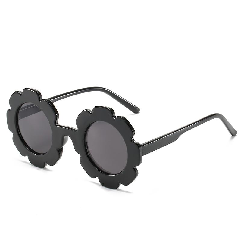 Cute Colorful Flower Shape Sun Glasses Boy Girl Exquisite Sweet Decoration Sunglasses Birthday Party Children Eyeglasses