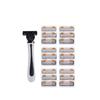 Shaver Brand New Design Men Razor Shaving Three Layer Shaver Reusable Razor Imported Blade Multi Tool Head Replace