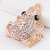 Cute Glitter Rhinestone Frog Animal Keyring Car Handbag Accessory Keychain Gift