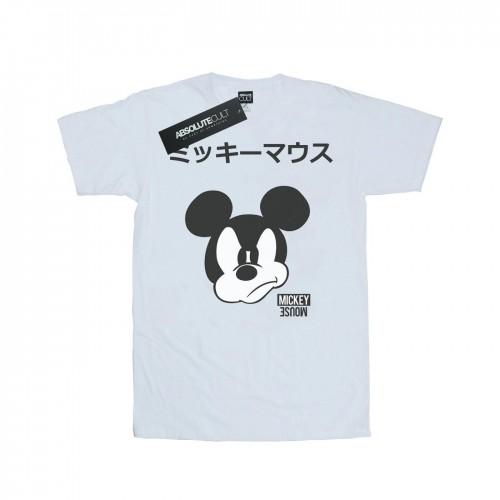Disney Womens/Ladies Mickey Mouse Japanese Cotton Boyfriend T-Shirt