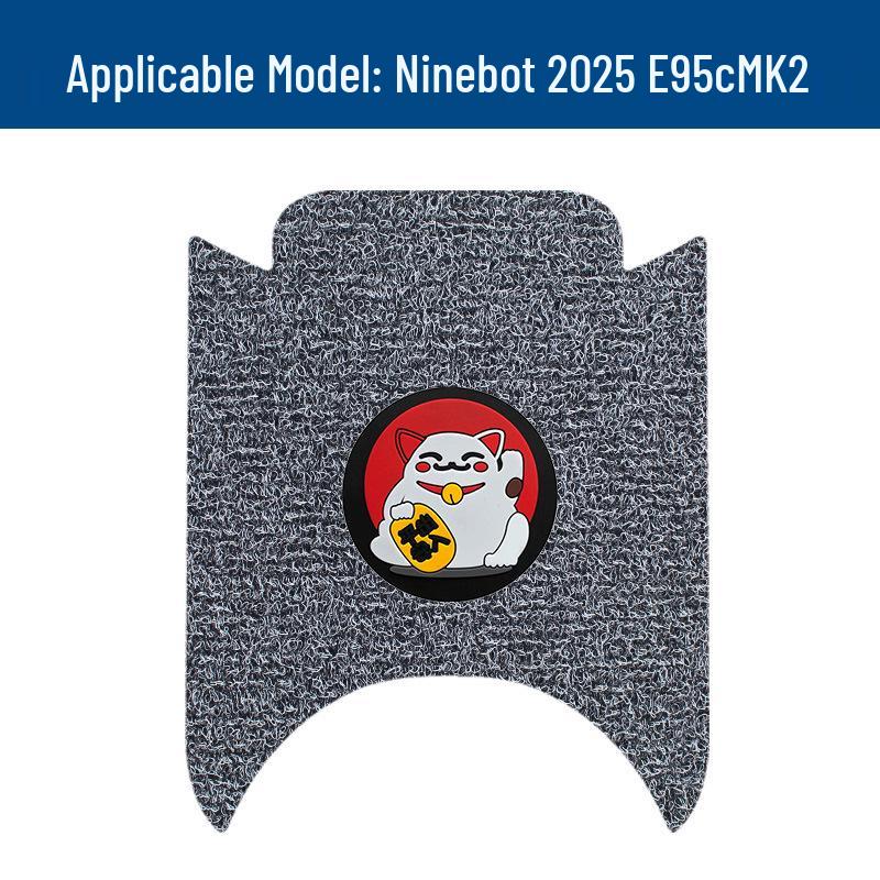 Ninebot E95c MK2 Coil Foot Mats: Waterproof, Wear-resistant, Anti-slip Pedal Mats for 25 Models