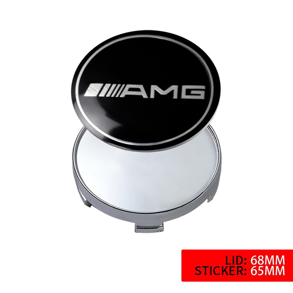 4Pcs 60/63/68mm Car Wheel Center Hub Cap For Mercedes Benz AMG W212 W204 W211 W168 W213 W124 A180 W212 E220 W204 W206 W211 W164