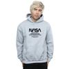 NASA Mens Worm Blurb Hoodie