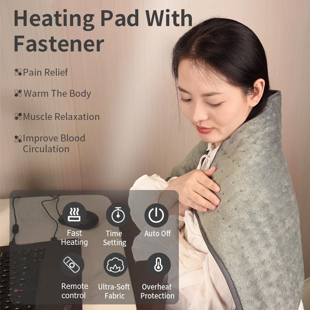 Электрическая грелка для живота, талии, спины, термоодеяло, сохраняет тепло, облегчает боль, зимняя грелка для рук с контроллером