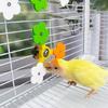 Игрушка-клетка для птиц Вращающаяся конструкция-мельница Жевательная игрушка для попугаев Стимулирует веселое поведение Вовлечение домашней птицы
