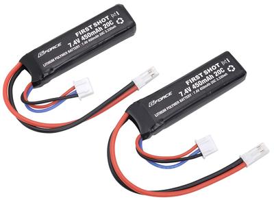 FIRST SHOT LiPo 7.4V 450mAh для пистолетов (Упаковка из 2 шт.) GFG991 [Официальный японский продукт]
