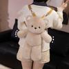 Animal Animal Stuffed Doll Bag Cat Rabbit Plush Schoolbag  Children Gift