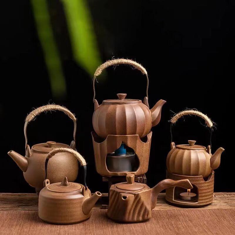Чайник из грубой керамики GOWKE