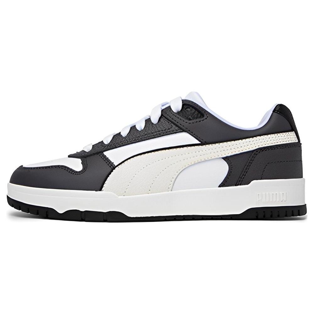 Puma RBD Game Low Dark Coal Unisex Sneakers Grey White Black 386373-22