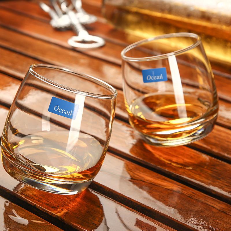 Ocean Gyro Whiskey Glass Thailan Wine Drinking Glassware Whisky Cup Household Cost Effective Chivas Regal Brandy Beer Mug