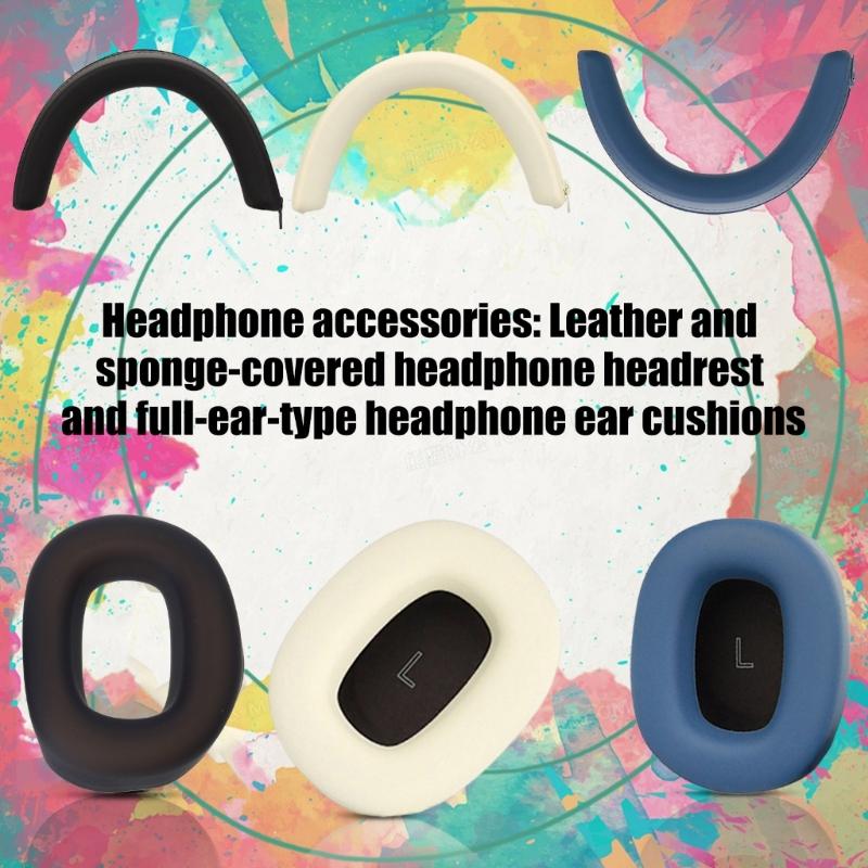 Силиконовые накладки на амбушюры и оголовье для наушников S3 Over-Ear, амбушюры, губчатые подушечки