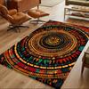 Mystic Tribal Pattern Art Non-Slip Home Carpet Design for Office Decor Living Room Gift
