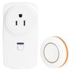 Household Appliances Controller 2-Way Wireless Power Outlet Remote Control SocketOrange Remote