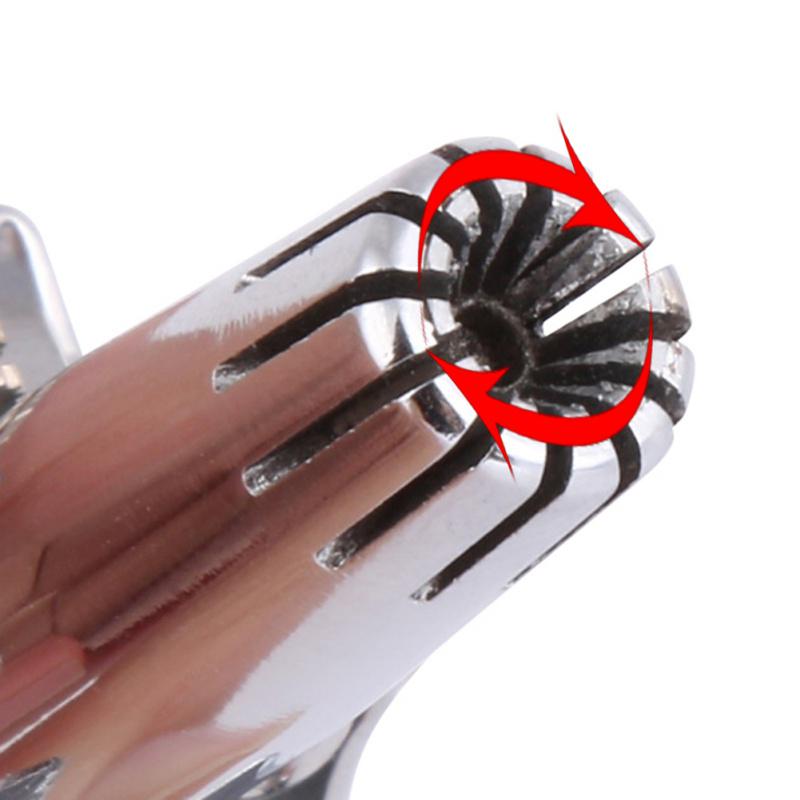 Устройство Vibrissa для ручной мойки, механический триммер для волос в носу, средство для бритья и удаления волос