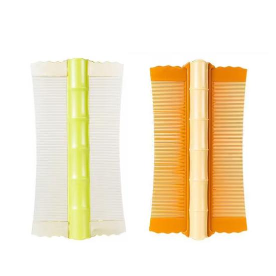 2/3 шт. двусторонняя расческа для волос портативная расческа для удаления перхоти от блох и клещей с мелкими зубьями расческа для ухода за домашними животными для детей, мужчин и женщин