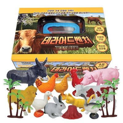 Oz Toy Terra Adventure Livestock World Модель Фигурка Коробка Для Хранения Набор Случайная Доставка, 1 Набор, Популярные Игрушки в Корее