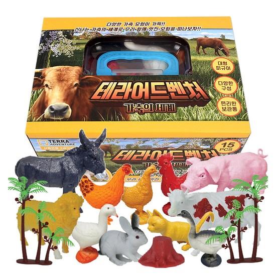 Oz Toy Terra Adventure Livestock World Model Figure Storage Box Set Random Delivery, 1 Set, popular toys in Korea