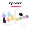 5 PCS Clarinet Thumb Pad Oboe Thumb Rest Cushion Silicone Thumb Protector Wind Instrument