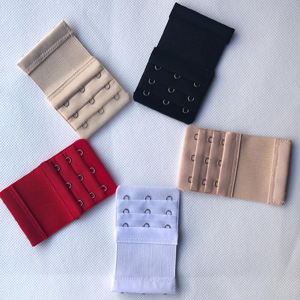 3 Women Women Bra Flexible Universal Straps Band Extenders Extension Rows Hooks