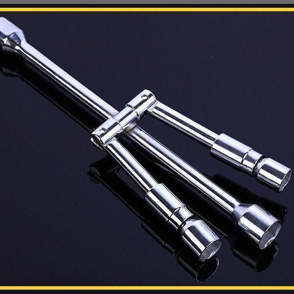 Labor-Saving Cross Tire Wrench for Easy Car Tire Replacement
