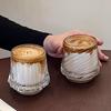 Стеклянная кофейная кружка с текстурой вулкана 150 мл, стакан для виски с рельефным рисунком, термостойкий стакан для напитков для эспрессо, латте, коктейлей