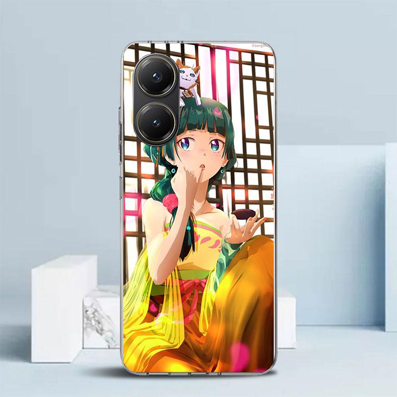 A-Apothecary D-Diaries Maomao Мягкая обложка для Xiaomi Poco F7 Ultra X7 X6 X5 Pro M7 Чехол для телефона Redmi 15 15C 13 13C 12 12C 10 10C P