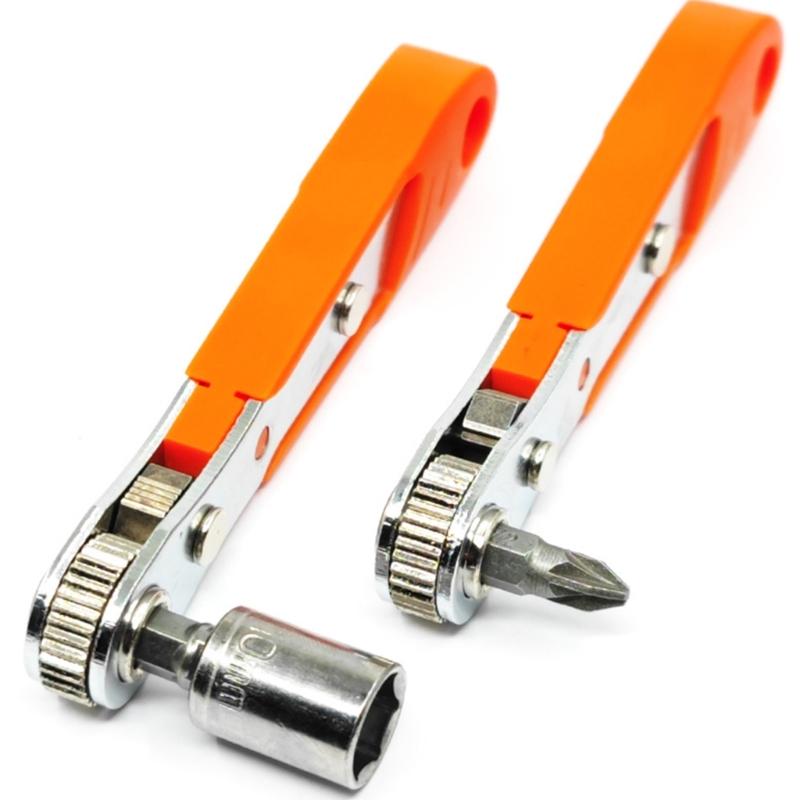 Компактный набор отверток-трещоток с 36 зубьями и магнитным наконечником. Идеален для домашнего DIY и профессиональных ремонтных работ.