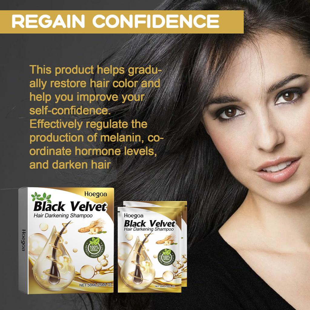 Black For Hair Shampoo Repairs Black For Hair Firms Hair Massages Scalp Moisturizes Smoothes Hair Deep Cleanses