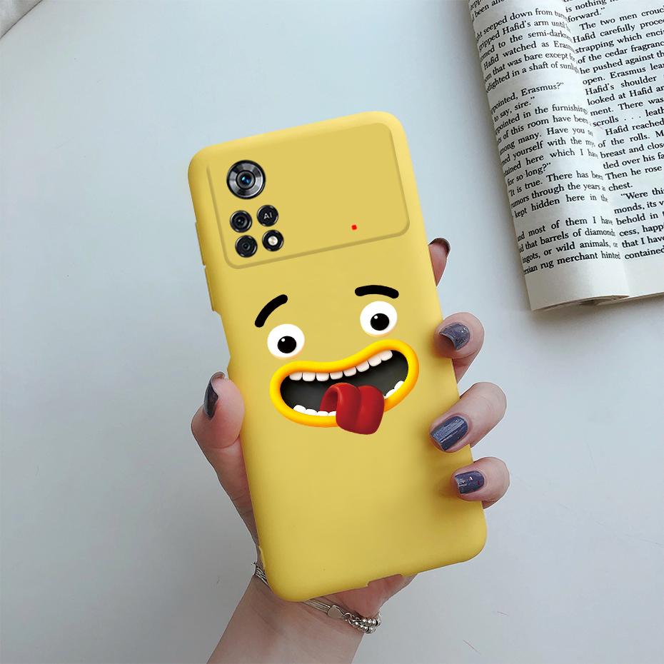 Чехол для Xiaomi Poco X4 Pro 5G Милый Мультяшный Задний Чехол Мягкий Силиконовый Чехол для Телефона Для Xiaomi Poco X4 X 4 PocoX4 Pro X4Pro 5G Funda